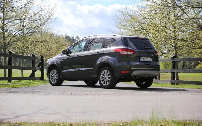 Ford Kuga cena 63750 przebieg: 143500, rok produkcji 2016 z Skoki małe 137